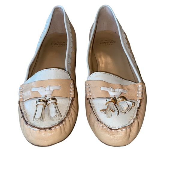 Joan & David Luxe Cjamour Leather Two-Tone Tassel Loafers - 7 - Picture 5 of 14